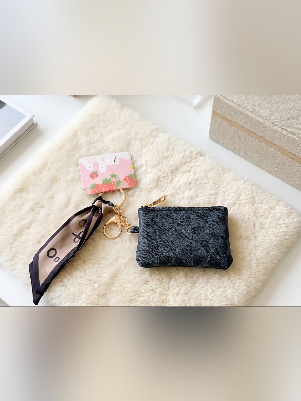 Zippered Card Holder / Mini Wallet